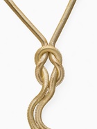 Кулон «Галстук узел», цвет золото - Фото 3