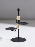 Подсвечник на 2 свечи «Абориген жонглёр», металл, d=6 см, 16×8×16 см - Фото 4