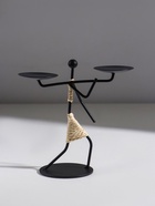 Подсвечник на 2 свечи «Абориген с коромыслом», металл, d=6 см, 17×8×17 см - Фото 5