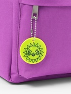 Светоотражающий элемент «Солнышко», двусторонний, 4.7×4.7 см, салатовый - Фото 2