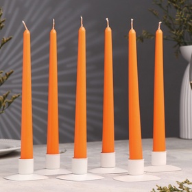 {{photo.Alt || photo.Description || 'УЦЕНКА Ароматическая свеча античная «Апельсин», 2.3×24.5 см, 5 ч, 55 г, оранжевая'}}