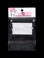 Заглушки для сережек, швенз, пусет силиконовые для швенз и пусет, набор 30 шт. 4×5 мм - Фото 5