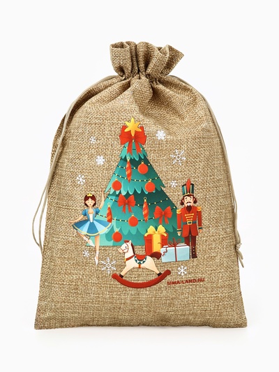 Мешок с термонаклейкой «Новый год: Щелкунчик», 20×30 см