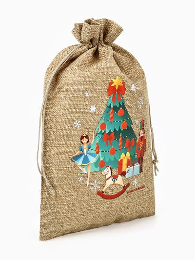 Мешок с термонаклейкой «Новый год: Щелкунчик», 20×30 см
