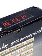 УЦЕНКА Часы электронные настенные, 19 х 3 х 48 см, синие цифры - Фото 7