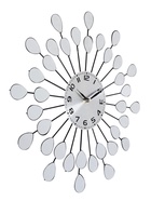 УЦЕНКА Часы настенные интерьерные «Зеркальные лепестки», серия: Ажур, бесшумные, плавный ход, 40×40 см, d=10 см 10902633