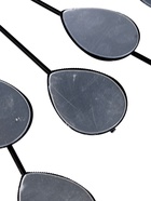 УЦЕНКА Часы настенные интерьерные «Зеркальные лепестки», серия: Ажур, бесшумные, плавный ход, 40×40 см, d=10 см 10902633