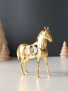 Фигурка металл «Лошадь» с 4 хрусталиками, 9×3×9 см - Фото 5