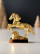 Фигурка металл «Лошадь» с монеткой и пожеланием «Богатства», 6×2.5×6 см - Фото 5