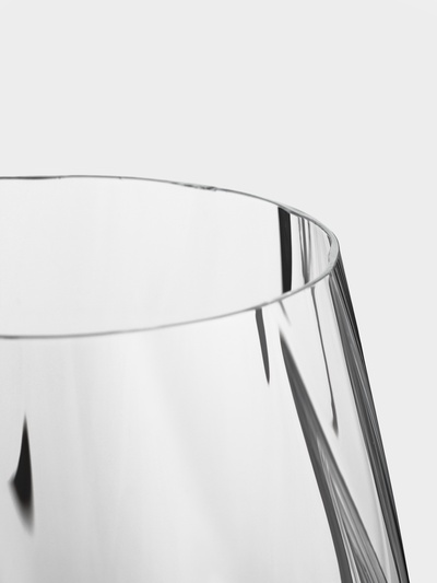Бокалы для белого вина CRYSTAL BOHEMIA CREX OPTIC, 480 мл, набор 2 шт., стекло, прозрачные