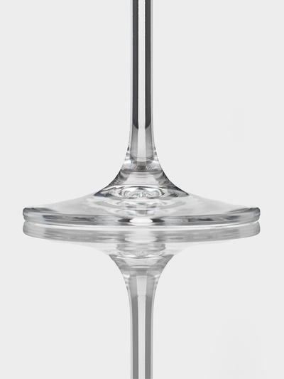 Бокалы для белого вина CRYSTAL BOHEMIA CREX OPTIC, 480 мл, набор 2 шт., стекло, прозрачные