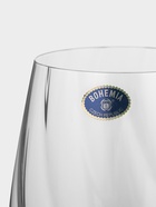 Бокалы для белого вина CRYSTAL BOHEMIA CREX OPTIC, 480 мл, набор 2 шт., стекло, прозрачные - Фото 7