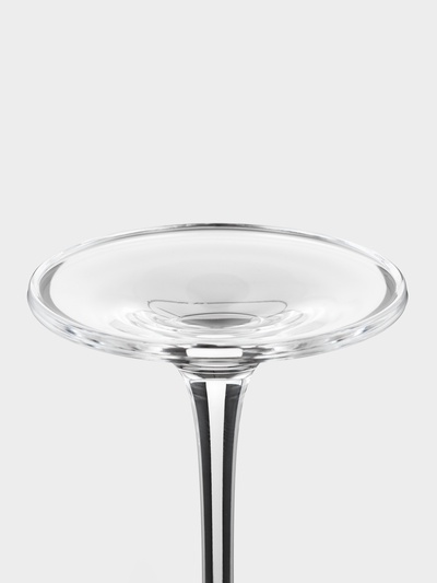 Бокалы для вина CRYSTAL BOHEMIA VIREO OPTIC, 400 мл, размер одного бокала 8×22 см, набор 2 шт., стекло, прозрачные