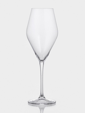 Бокалы для белого вина CRYSTAL BOHEMIA LOXIA, 510 мл, набор 2 шт., стекло, прозрачные