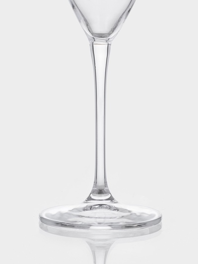 Бокалы для вина CRYSTAL BOHEMIA LOXIA, 510 мл, размер одного бокала 9×27 см, набор 2 шт., стекло, прозрачные