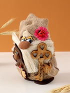 Фигурка-оберег «Домовой. Захар с котиком и ключом», 10×13/20 см - Фото 4