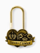 Замок свадебный «Ты+я=семья», 5.2×7.6 см - Фото 2