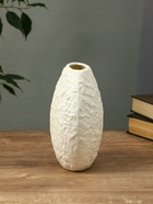 Ваза «Блейз», луна, 18×16×4 см, керамика, белая - фото 47222139 Ваза «Блейз», луна, 18×16×4 см, керамика, белая - фото 47222139