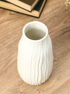 Ваза «Флоранс» волны, 22×9×6.5 см, керамика, белая - фото 47222192
