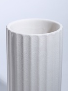 Ваза «Абиджил», линии, h=21, d=11 см, керамика, белая - фото 48190489