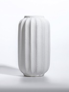 Ваза «Абиджил», бочка линии, 24.5×12 см, d=7 см, керамика, белая - Фото 6