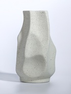 Ваза «Бэрри», геометрия, 24×14 см, d=9 см, керамика, белая - фото 48190504