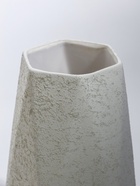 Ваза керамика настольная "Бэрри" грани, h=18,5х11. d=7,5 см, белый - фото 809051178