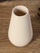 Ваза керамика настольная "Банни" h=20х10 d=6,5 см, белый - фото 809051203