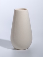 Ваза керамика настольная "Банни" h=20х10 d=6,5 см, белый - фото 809051204