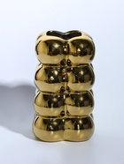 Ваза «Дайзи», шарики, 20×11 см, d=7 см, керамика, золото - Фото 7