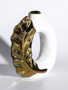 Ваза «Лорей», 22×17.5 см, d=4 см, керамика, белая - фото 48190574