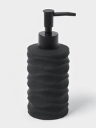 Дозатор для жидкого мыла «Волны», чёрный - Фото 1