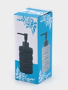 Дозатор для жидкого мыла «Волны», чёрный - Фото 5