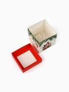 Коробка складная «Снегири », 10 × 10× 10 см (3 шт) - фото 809160372