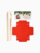 Коробка складная «Снегири », 10 × 10× 10 см (3 шт) - фото 809179012