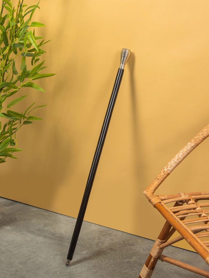 Трость с компасом, 94 см, латунь, дерево - Фото 1