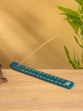 Подставка под благовония «Слон», 25.5 см, дерево, МИКС (комплект 3 шт)