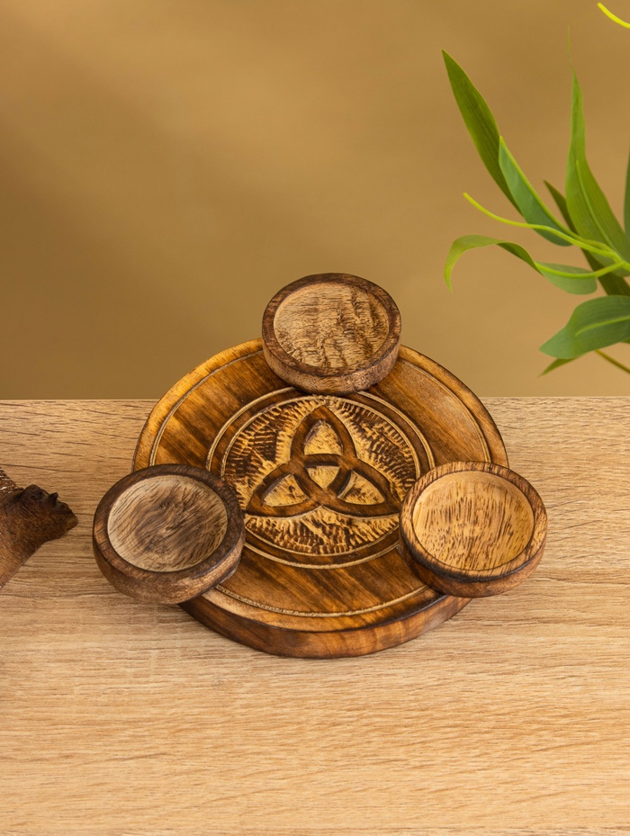 Подставка под благовония «Трикверт», 16.5 см, дерево - Фото 1