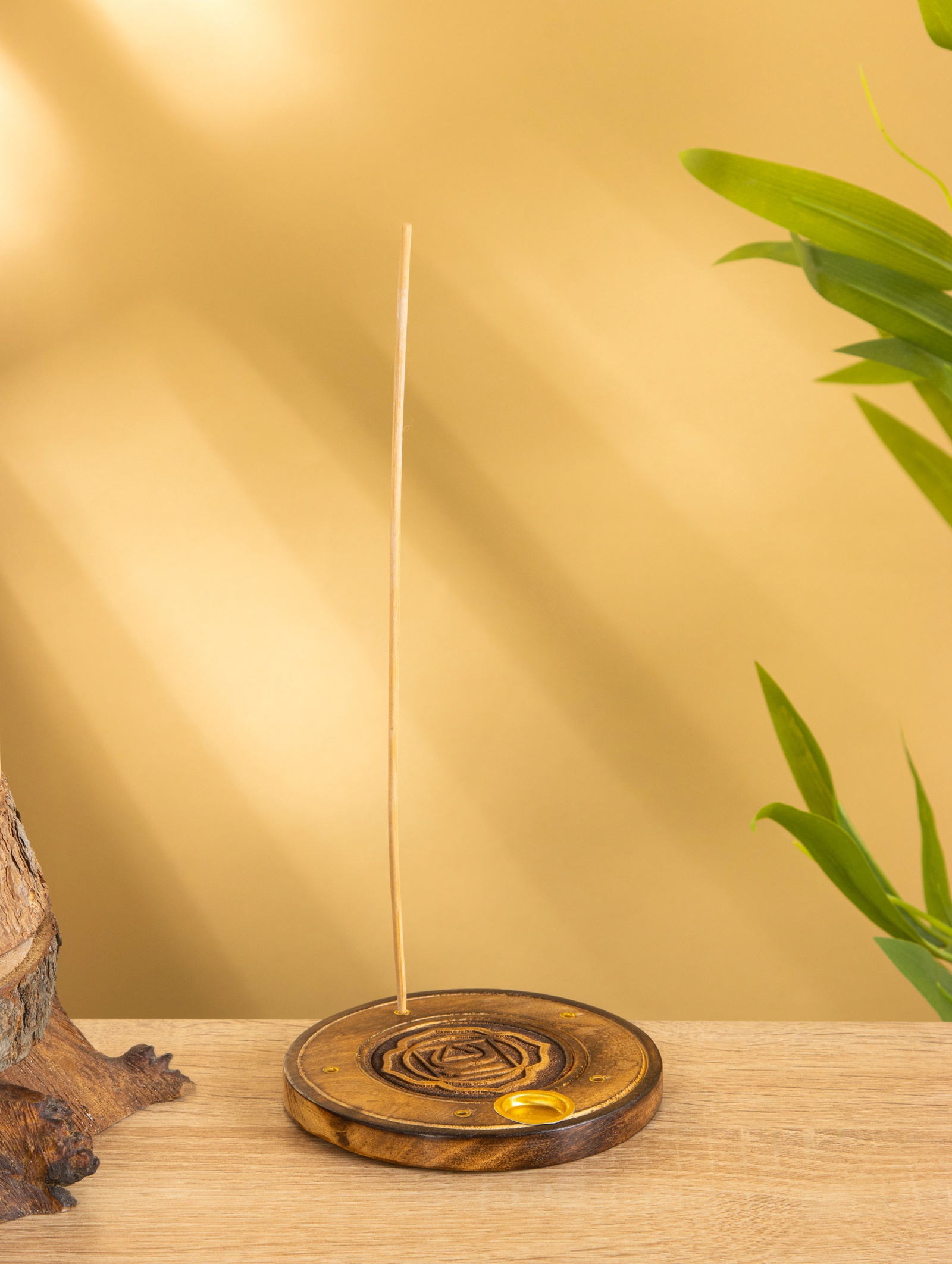 Подставка под благовония «Чакра» дерево 10 см 10680369 Подставка под благовония «Чакра» дерево 10 см 10680369