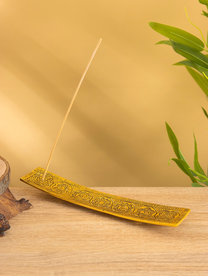 Подставка под благовония «Активация чакр», 25 см, алюминий - Фото 1