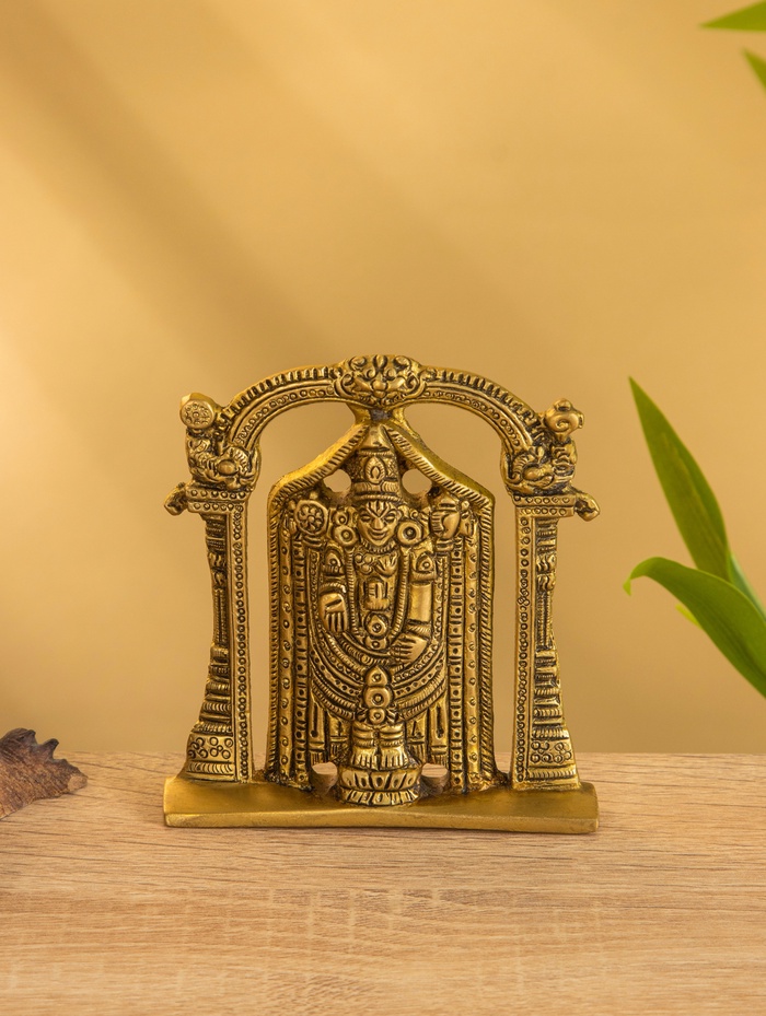Сувенир «Лакшми», 9.5×10.5 см, латунь - Фото 1