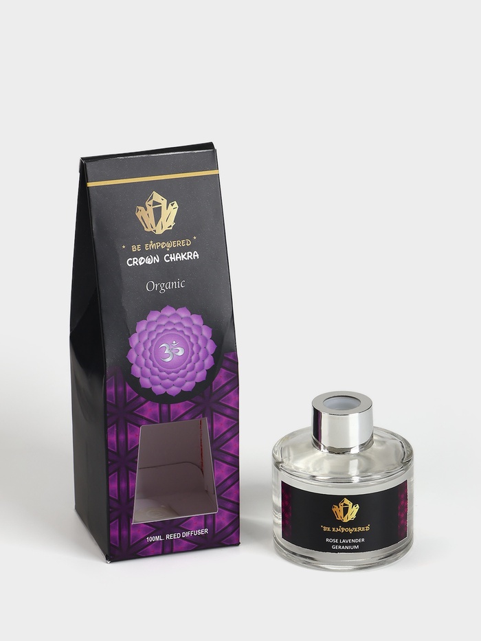 Диффузор ароматический «Коронная чакра», 100 мл, 6 палочек - Фото 1