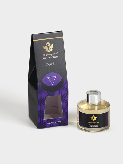 Диффузор ароматический «Чакра третьего глаза», 100 мл, 6 палочек