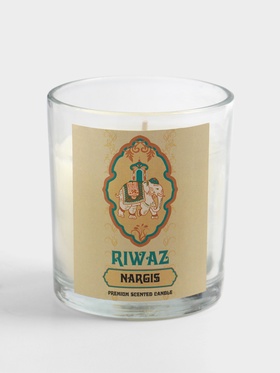 Свеча ароматическая в стекле «Нарцисс», соевый воск, 120 г