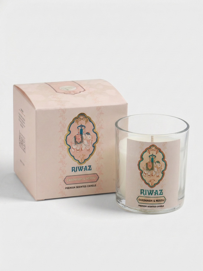 Свеча ароматическая в стекле «Кардамон и Нероли», соевый воск, 120 г - Фото 1