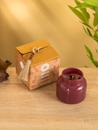 Свеча с травами в банке Earthy collection Midnight rose, 200 г, соевый воск 10701826 - фото 16779380