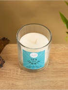 Свеча с кристаллом внутри Sea and Summer After the rain, 120 г, соевый воск, после дождя - Фото 3