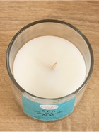 Свеча с кристаллом внутри Sea and Summer After the rain, 120 г, соевый воск, после дождя - Фото 4