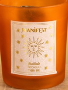Свеча в стекле с камнем Manifest, пачули, 200 г, соевый воск 10701859 - фото 16779448
