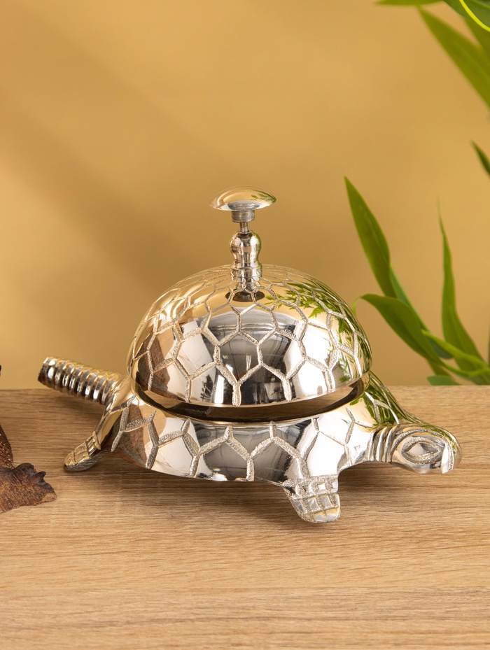 Звонок настольный «Черепаха», 12×19×10 см - Фото 1